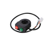 Interruptor de Control de Manillar de encendido/apagado Interruptor de Manillar de Motocicleta Botón de Control Doble Interruptor 2 en 1 Faros de Moto Universal
