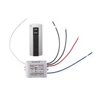 Interruptor de control remoto inalámbrico digital de 1 vía encendido/apagado de 220 V