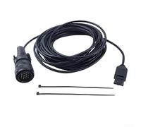 Interruptor de dedo de encendido y apagado conector de 14 pines compatible con máquinas de soldadura Miller y antorchas Tig para un control preciso de arranque y parada, color negro (12.5 pies)