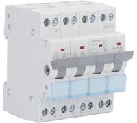 Interruptor de doble temperatura - Montaje con tornillos de 35 mm - Interruptor accionado manualmente - Bloqueo de un solo uso - Interruptor de aislamiento - 400 VAC - 63 A - Seguro y confiable
