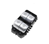 Interruptor de elevalunas eléctrico para Coche, Interruptor Elevador de elevalunas Trasero para Benz Clase SE W222 W213 S550 S600 S300 para S350 E180 E200 E220 2229051505 (Modelo a Negro)