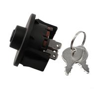 Interruptor de Encendido 3 Posiciones con Llave para Césped | 3 posiciones claras, off run start, operación intuitiva, para control total del motor, seguridad mejorada