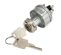 Interruptor de Encendido del Motor, Bloqueo del Interruptor de Encendido con 2 Llaves, Interruptor de Arranque de Encendido, Apto para Cargadoras Compactas Bobcat 440 443