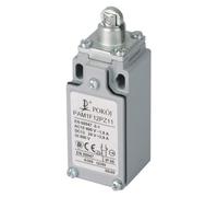 Interruptor de final de carrera 1R 1Z, mecanismo de contacto instantáneo, pulsador de acero con rodillo de acero de Ø 10,5, modelo PAM1F12PZ11, referencia A37-4660