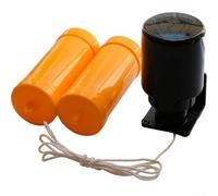 Interruptor de flotador 70AB Controlador de nivel de agua para integración de bomba en tanques de condensado HVAC, sistemas de alimentación de caldera y bucles de agua enfriadora 5A 250V (amarillo)