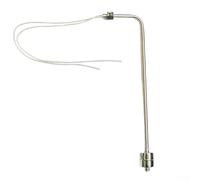 Interruptor de flotador de acero inoxidable tipo L Sensor de nivel de agua 304 316L para tanque Control de líquidos de alta temperatura 120C 5Mpa piscina de presión industrial (250 mm)