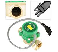Interruptor de flujo de agua G1/2 "-1/2" Rosca, interruptor de bomba de agua HT-60 AC220V 0.5A, Interruptor de sensor de flujo electrónico, para presurización de agua del grifo doméstico