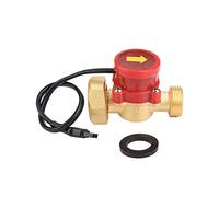 Interruptor de flujo de agua, G1-G3 / 4 Rosca Interruptor de control de flujo de agua 220V Bomba de agua Sensor de flujo Presión Interruptor de control de flujo automático