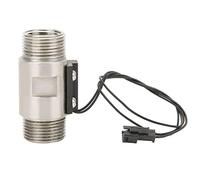 Interruptor de flujo de agua, sensor de flujo de agua tipo pistón, interruptor de flujo de agua de acero inoxidable de rosca macho doble G3/4in