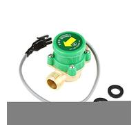 Interruptor de flujo de la bomba de agua con rosca G1 / 2 "-1/2", 1 PCS HT-120 AC 220V 1A Interruptor del sensor de flujo de la bomba de agua para la presurización del agua del grifo doméstica