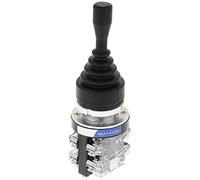 Interruptor de Joystick de 4 Posiciones, 4NO(Normal Abierto) Reemplazo Momentáneo Del Controlador Joy Stick, Para Circuitos De Cc De Ca De Control Industrial, Arrancador, Contactor, Relé Hkai-41Z04