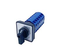 Interruptor de leva de control selectivo de doble cable, 7 posiciones, 6 polos, 20 A, 660 V, universal, conmutado por voltaje, LW26-20/6, 0-6