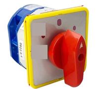 Interruptor de leva manual industrial LW5D de 40 A, tres posiciones, encendido-apagado-encendido, 40 A, 500 V, perilla giratoria LW5(40A 1P)