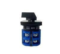 Interruptor de leva rotativo LW26-63, 63 A, 2 polos, niveles, 8 terminales tornillo, conmutación multiposición, YMW26-63/2(102)