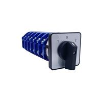 Interruptor de leva transferencia LW26-160/6, red seis cables, generación energía, motor conmutación doble potencia, perilla rotación inversa, 160 A
