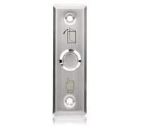 Interruptor de Liberación, Acero inoxidable Táctil Puerta Pulsador para de Apagado/Encendido, Sistema de Control de Acceso, Puerta Desbloqueo Botón de Salida (Interruptor ①)