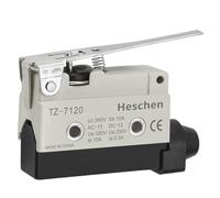 Interruptor de límite horizontal Heschen TZ-7120, con actuador de palanca de bisagra momentánea, 380 V CA, 10 A, unipolar