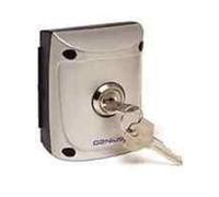 Interruptor de llave externo, de un polo, normalmente abierto/cerrado, con grado de protección IP54, para sistemas FAAC Quick