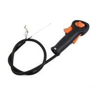 Interruptor de mango de cable de gatillo del acelerador, repuesto para FS75 para piezas de recortadora FS80 FS85, conjunto de mango de control de recortadora de cuerda, acelerador de cepillo