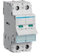 Interruptor de Maniobra - Seccionador 2 Polos 40 A 400 V Ac 2 M. Din Hager SBN24