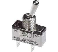 Interruptor de palanca 2 x On/Off/On APEM 649NH/2 250 V/AC 10 A permanente/0/permanente 1 unid(s)
