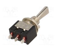 Interruptor de palanca 3 posiciones on-off-(on) 3a/250v