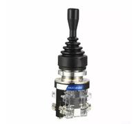 Interruptor de palanca de mando industrial de 2 vías 2NO momentáneo HKA1-41Z02 para Panel de control Máquina Herramienta Construcción de acero 30mm Montaje 600V