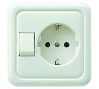 Interruptor de palanca REV, color blanco, modelo 0500110551 (0500110551)