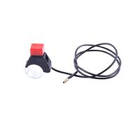 Interruptor de Parada para Moto Quad, Botón de Kill Switch Compatible con Manillar de 22mm,
