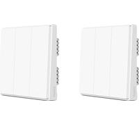 Interruptor de pared inteligente, tecnología Zigbee, función de control remoto, modelo D1 con conexión neutra, serie X2
