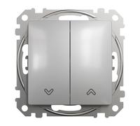 Sedna Design & Elements Interruptores para persianas (Aluminio, Montaje en superficie, 10 A)