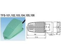 Interruptor de pie 1cto off-on 6a/250v