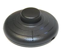 Interruptor de pie. 2a/250v. color negro electro dh 11.645/n