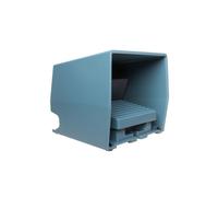 Interruptor de pie individual con cubierta azul Harmony XPEM511