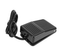 Interruptor de Pie Momentáneo Diseño Antideslizante IP67 Impermeable 10A 250VAC Interruptor de Pedal con Memoria Mecánica Ajustable (Longitud de línea 1 metro)