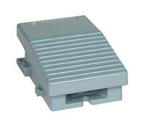Interruptor de pie Single sin cubierta azul Harmony XPEM111