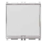 Interruptor de placa 1P NO 10A 250V blanco Vimar Plana 14050
