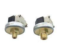 Interruptor de presión de cobre premium para calderas de vapor y máquinas de café - rosca G1/4 y G1/8 de 10 mm/13 mm | 12 V - 250 V | 15 A | Controlador de válvula de presión de grado industrial (13