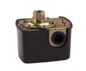 Interruptor de presión para pozos de agua y compresores de aire, ajustable 20-40/40-60 PSI, para bombas de agua sumergibles y sumergibles, 115 V/230 V, 50/60 Hz, carcasa robusta (A)