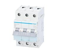 Interruptor de protección de línea Hager 3p, C32A, 6kA, MCS332, QuickConnect