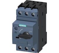 Interruptor de protección de motor Siemens 3RV20210GA10, serie S0, rango de corriente de 0,45-0,63A, clase 10, conexión por tornillos.