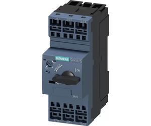 Interruptor de protección de motor Siemens 3RV20214CA20, serie S0, 17-22A, clase 10, con resorte.