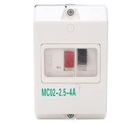 Interruptor de protección del motor del disyuntor eléctrico Protector de disyuntor impermeable MC02-2.5-4A 220V / 380V