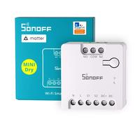 Interruptor de relé de contacto seco inteligente WiFi Sonoff Mini-D con Matter