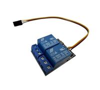 Interruptor de Relé RC de 2 Canales Controlador PWM de 3 Modos, Señal 900-2100us DC10A 30VDC/250VAC para Control de Receptor RC
