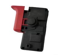 Interruptor de Repuesto 2607200623 para Bosch GSB13 RE Negro | ergonómico, material plástico , para ajuste perfecto GBM 6 RE, restaura funcionalidad inmediata