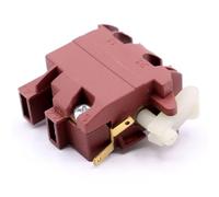 Interruptor de repuesto para amoladora angular Bosch modelos GWS 7-125 PWS 6-115 PWS 7-115 PWS 5-115 con ajuste de 115 mm, rojo