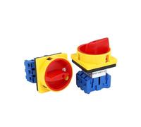 Interruptor de rotura de carga rotativa trifásico 380V 50Hz interruptor de cambio Universal 25A 30A 40A 60A desconexión Selector de leva Industrial(63A)