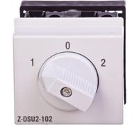 Interruptor de selección 1-0-2, 20A, 2 polos, modelo Z-DSU2-102, número de artículo 248875