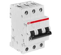 Interruptor de sobrecorriente 3P B 10A 6kA AC 2CDS253025R0105
